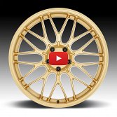 Motegi Racing MR153 CM10 Rally Gold Custom Wheels 4